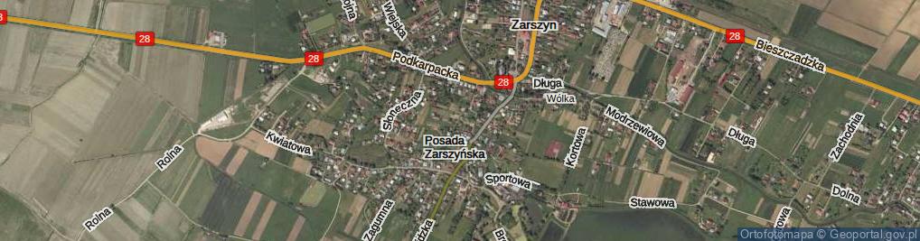 Zdjęcie satelitarne Rzeczna ul.